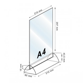 Forma e dimensioni del formato A4 