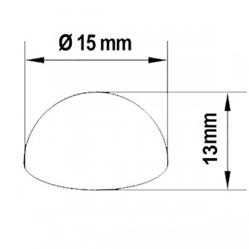 Disegno tecnico coprivite a sfera