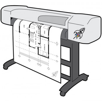 Carta bianca per plotter Inkjet